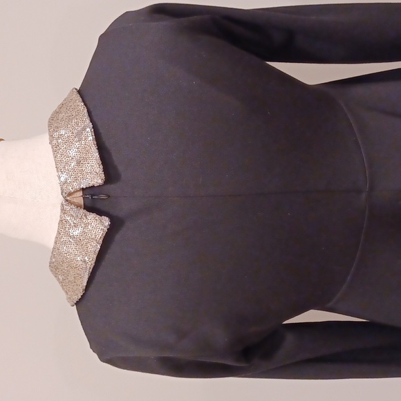 Rachel Zoe for Pea in the Pod Sequin Collar Maternity Dress- Sz. Sm - Picture 7 of 10